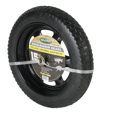 15" NO FLAT TIRE
