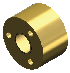 ACME-1.00-05-LH-ROUND NUT
