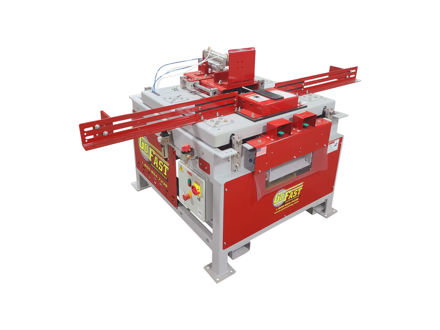 Stringer Manufacturing 2NXP Pallet Notcher | High Speed Stringer Notching Machine | Go Fast ...