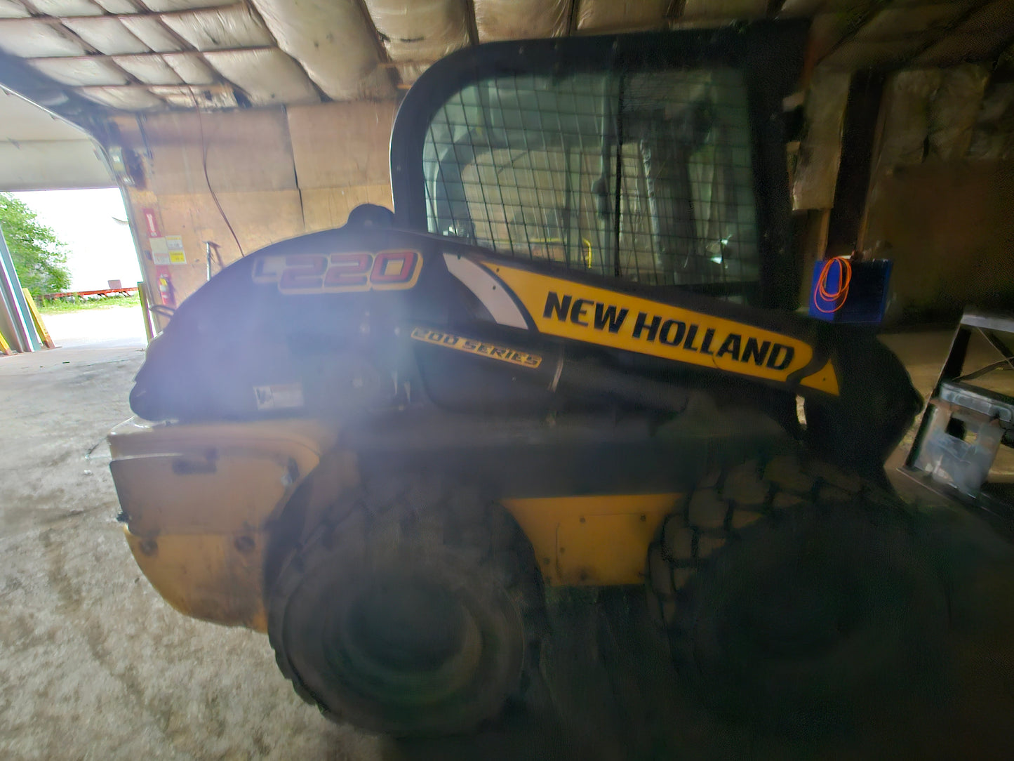New Holland L220 skid steer