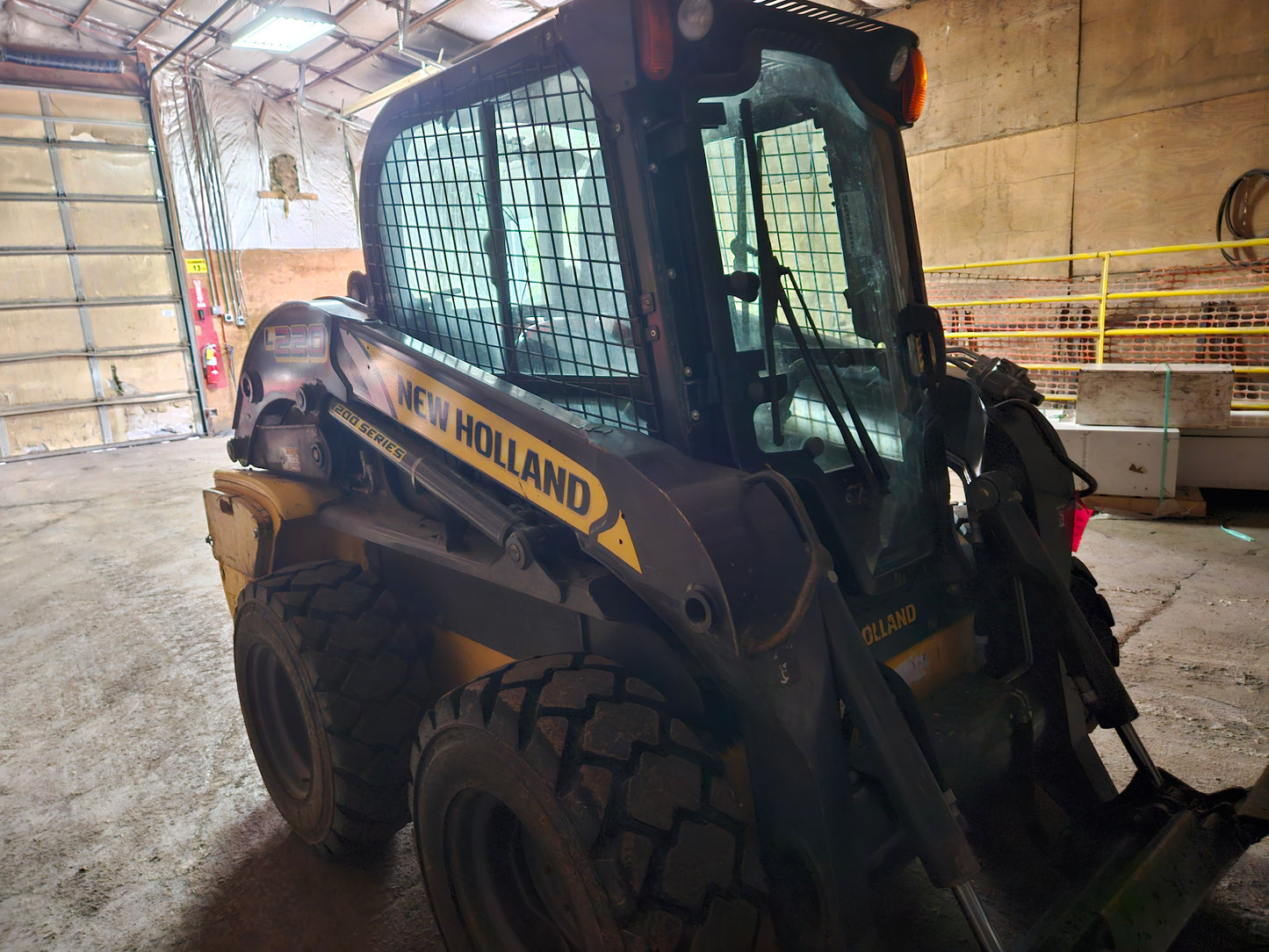 New Holland L220 skid steer