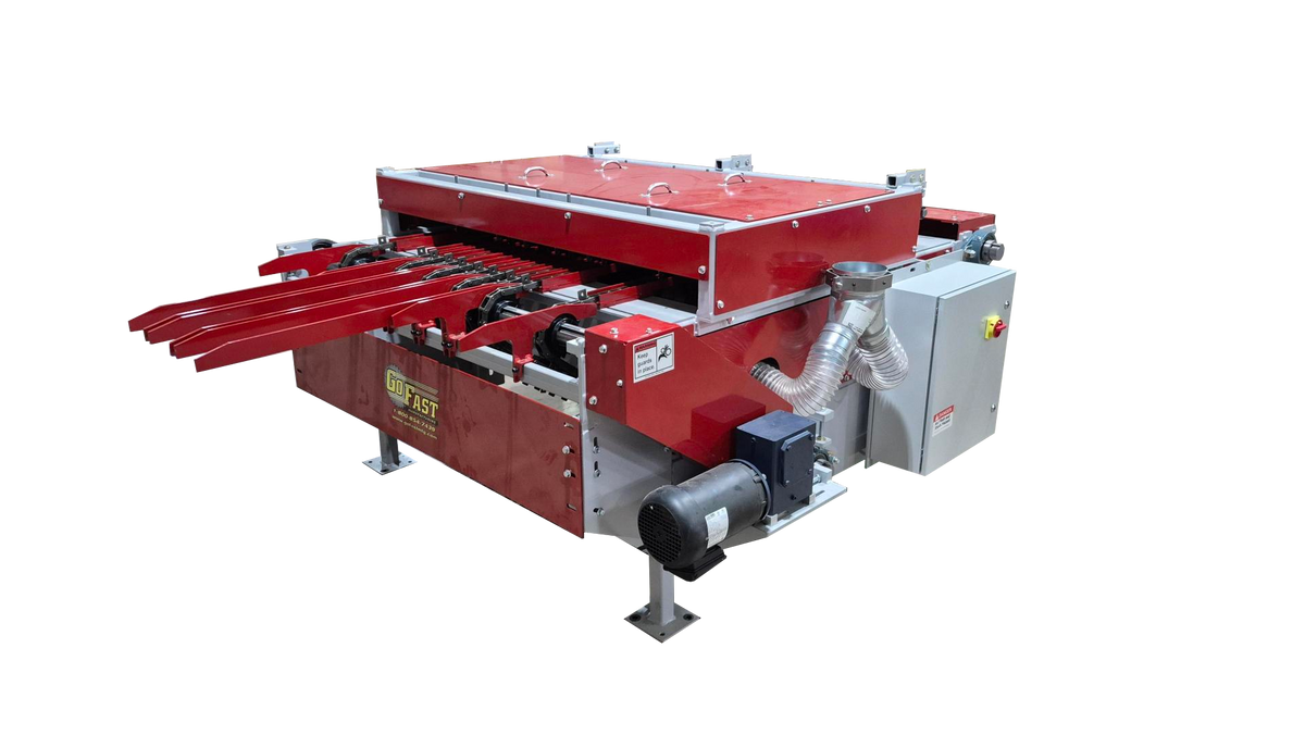 Stringer Manufacturing Short-Length Trimsaw for Lumber, Boards & Industrial Materials | Go ...