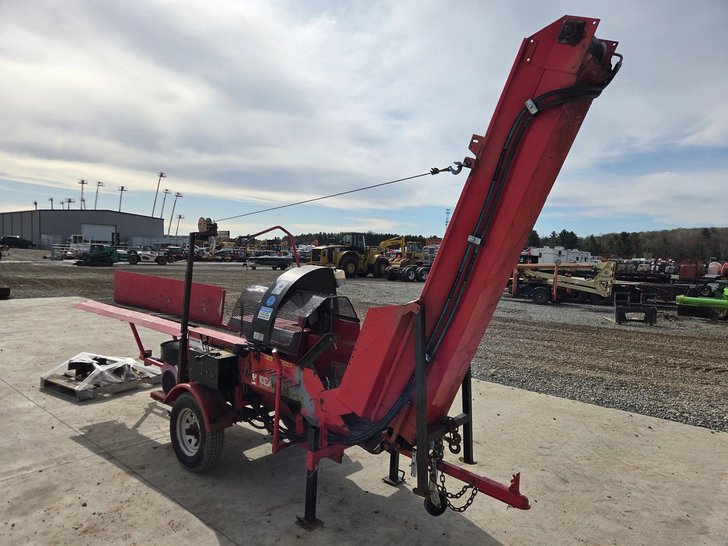 Wood Beaver Towable Firewood Processor